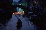 4 Chanukah candelabrum in a boat